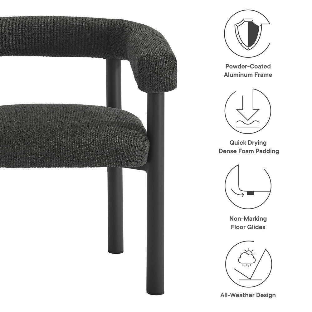EEI-6979 Nautica Outdoor Patio Aluminum Dining Armchairs Set of 2 by Modway