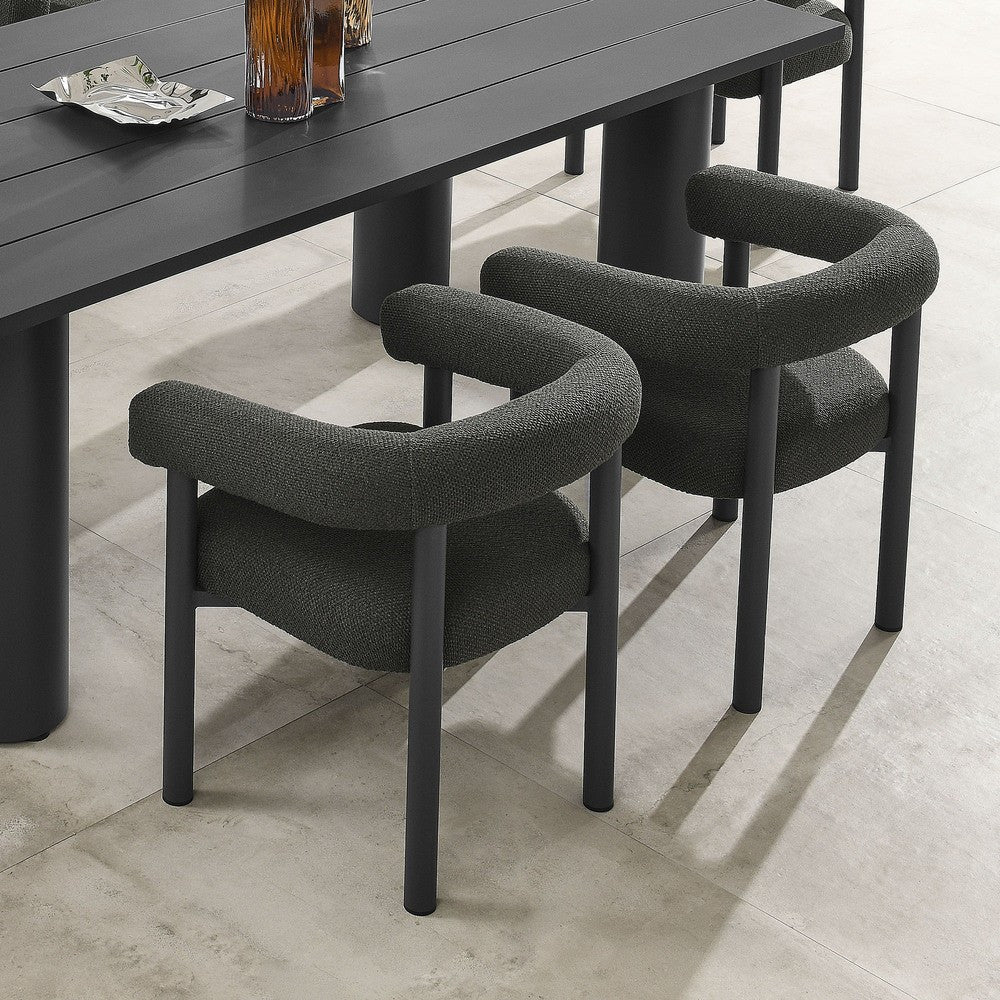 EEI-6979 Nautica Outdoor Patio Aluminum Dining Armchairs Set of 2 by Modway