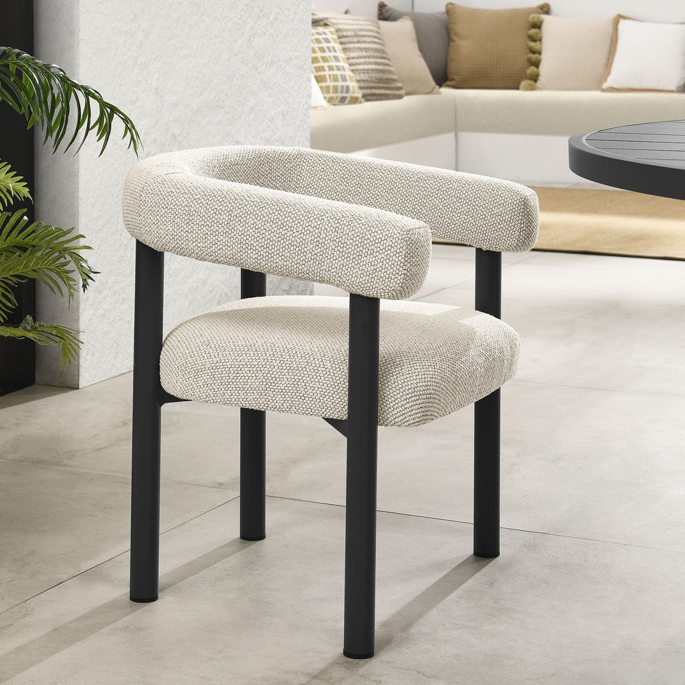 EEI-6979 Nautica Outdoor Patio Aluminum Dining Armchairs Set of 2 by Modway