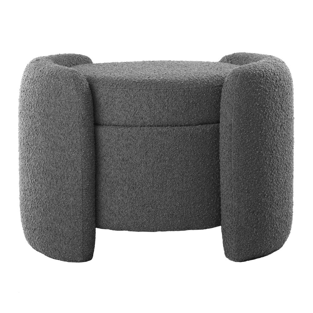 Modway Nebula Boucle Upholstered Ottoman by Modway-EEI-5561