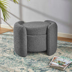 Modway Nebula Boucle Upholstered Ottoman by Modway-EEI-5561