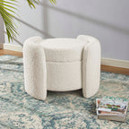 Modway Nebula Boucle Upholstered Ottoman by Modway-EEI-5561