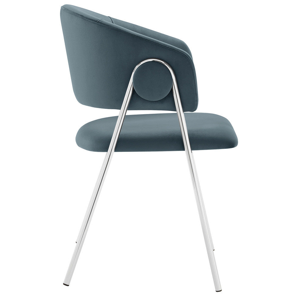 EEI-7046 Nella Upholstered Performance Velvet Dining Chair Set of 2 by Modway