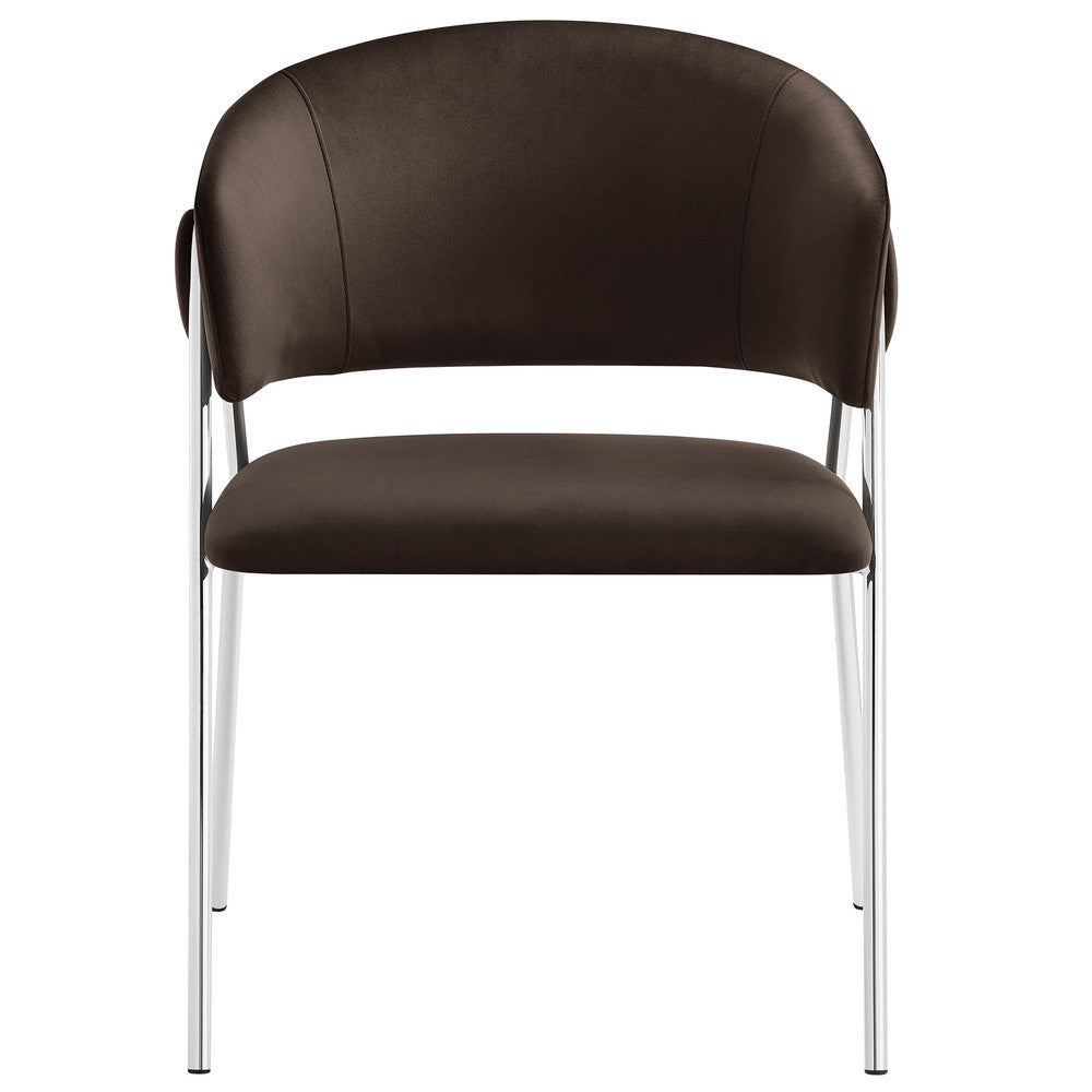 EEI-7046 Nella Upholstered Performance Velvet Dining Chair Set of 2 by Modway