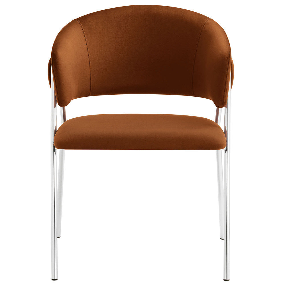 EEI-7046 Nella Upholstered Performance Velvet Dining Chair Set of 2 by Modway