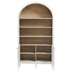 Modway Nolan 74" Tall Wide Arched Storage Display Cabinet Bookshelf by Modway-EEI-7169