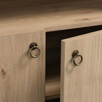 Modway Nolan 74" Tall Wide Arched Storage Display Cabinet Bookshelf by Modway-EEI-7169