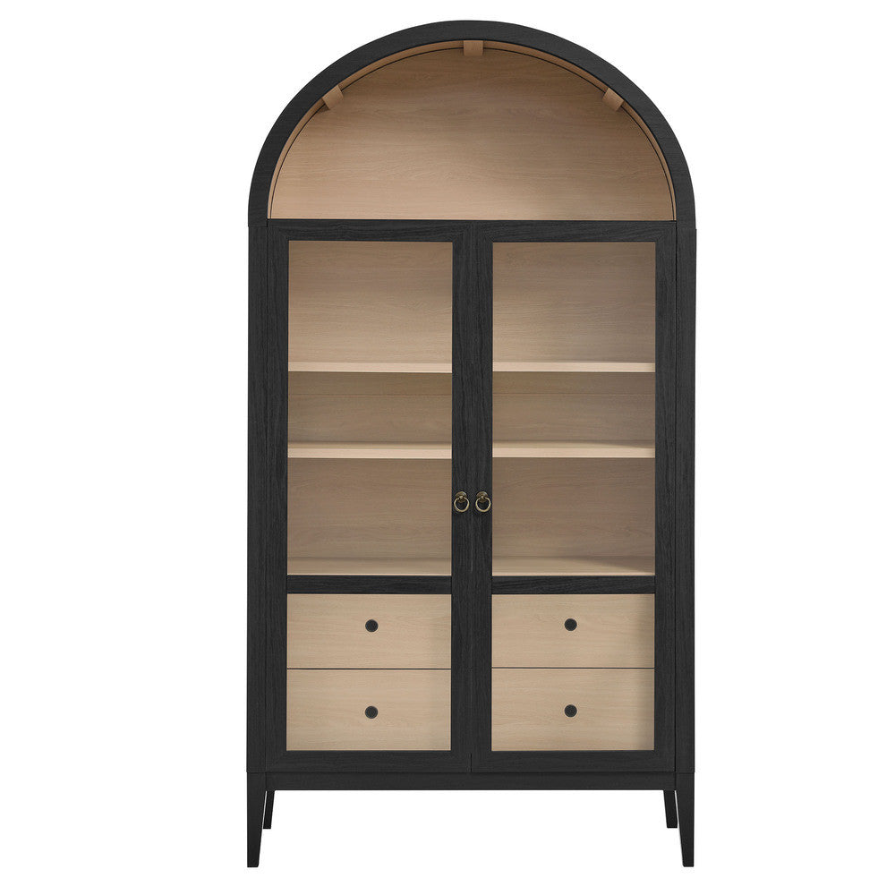 Modway Nolan 74" Tall Wide Arched Storage Display Cabinet by Modway-EEI-7168