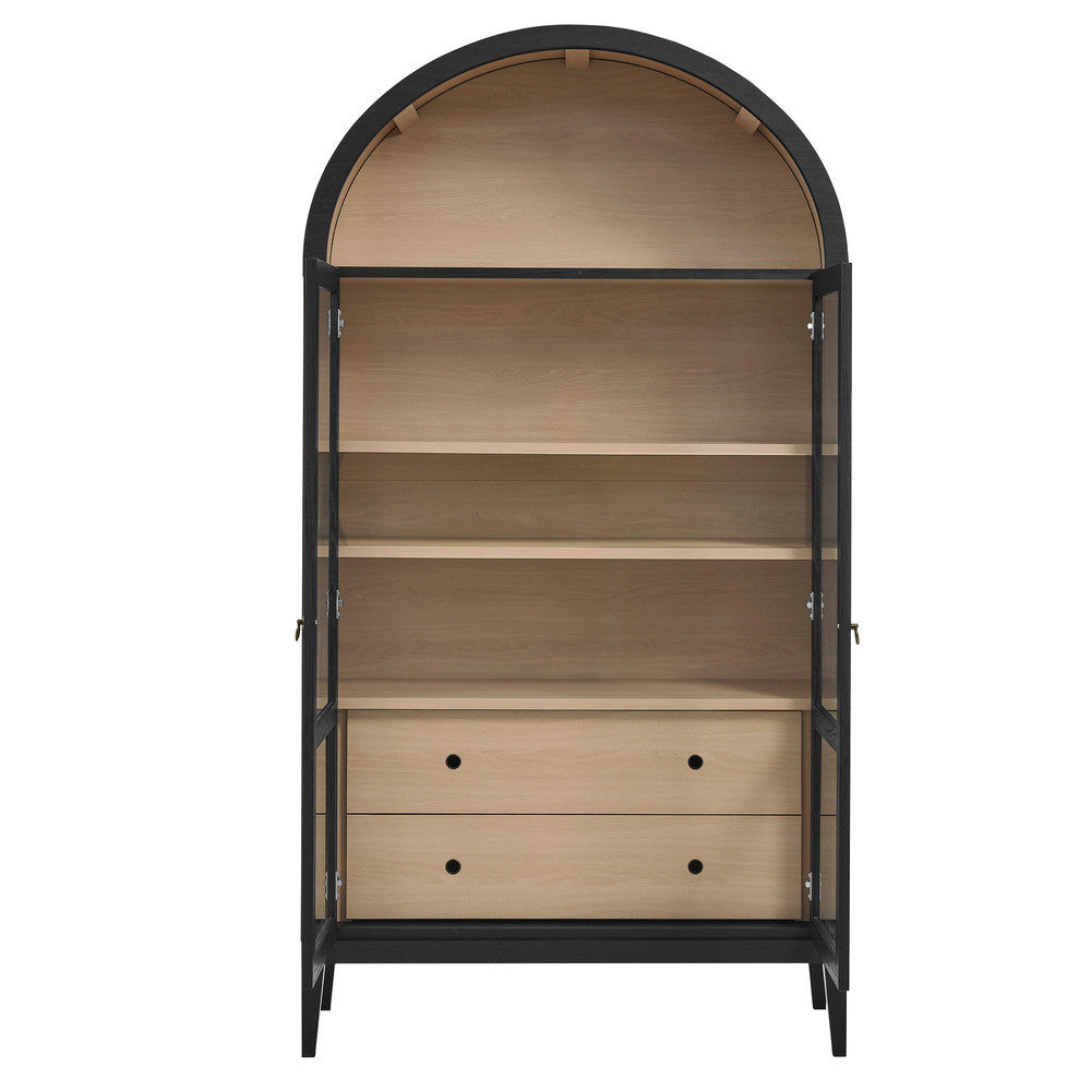 Modway Nolan 74" Tall Wide Arched Storage Display Cabinet by Modway-EEI-7168