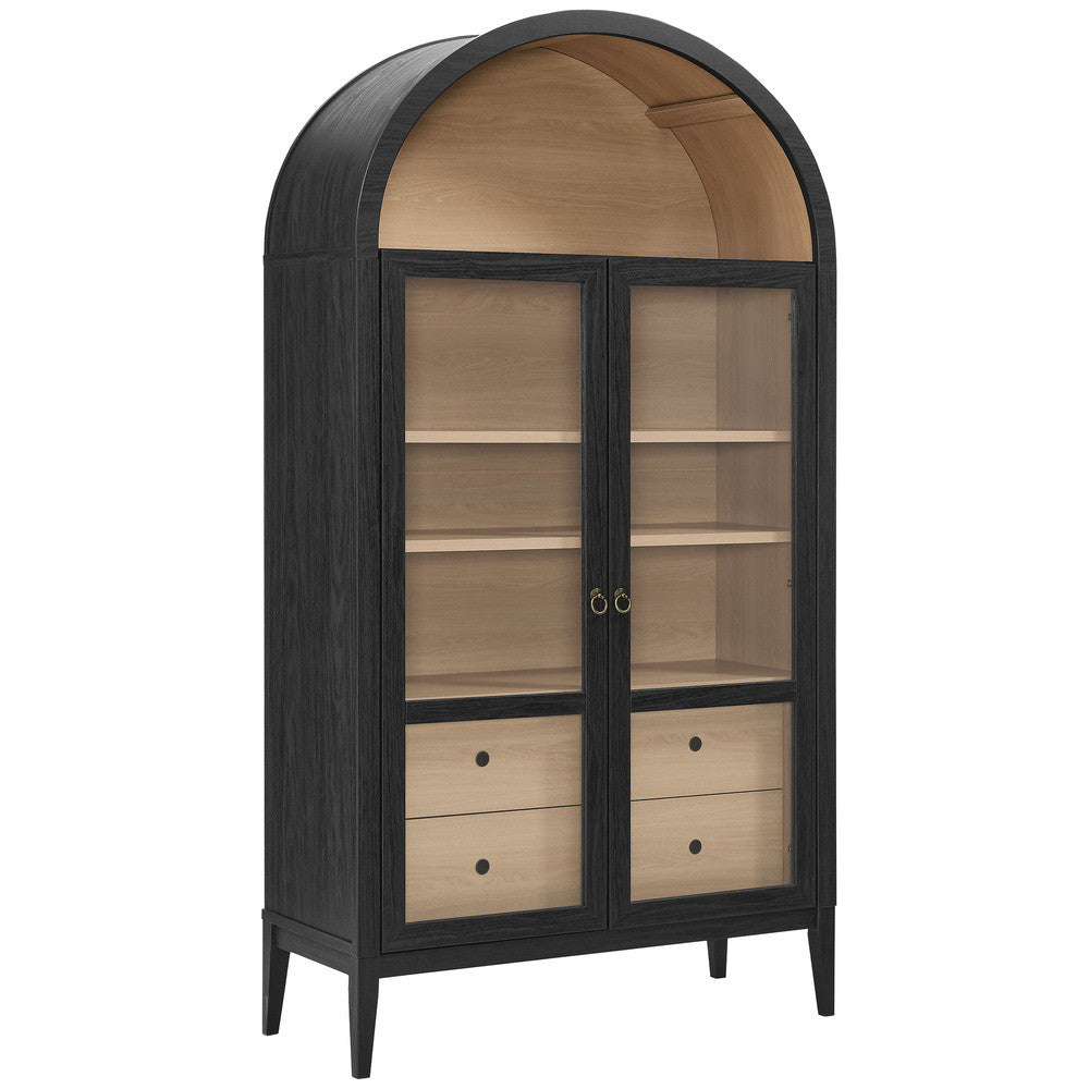 Modway Nolan 74" Tall Wide Arched Storage Display Cabinet by Modway-EEI-7168