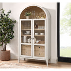 Modway Nolan 74" Tall Wide Arched Storage Display Cabinet by Modway-EEI-7168