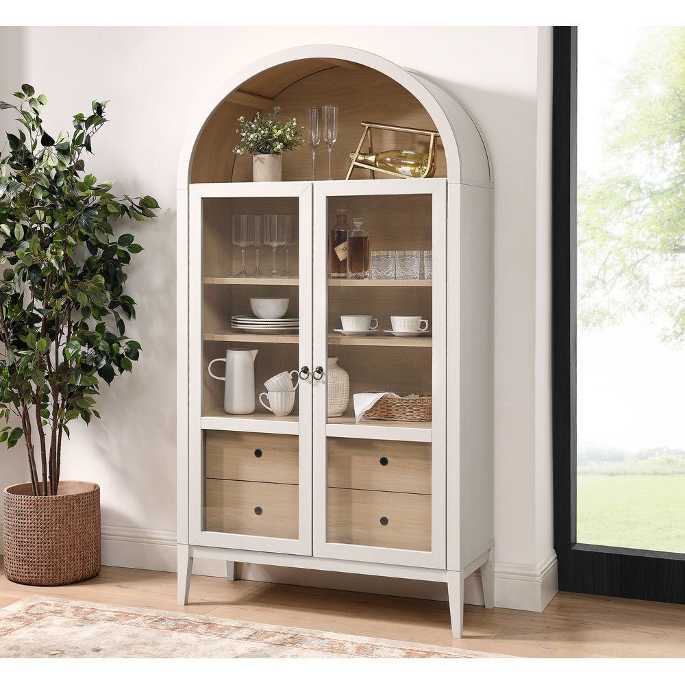 Modway Nolan 74" Tall Wide Arched Storage Display Cabinet by Modway-EEI-7168