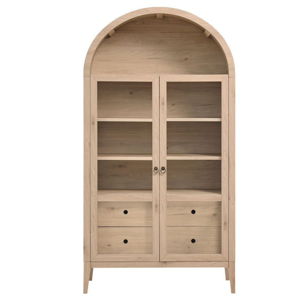 Modway Nolan 74" Tall Wide Arched Storage Display Cabinet by Modway-EEI-7168