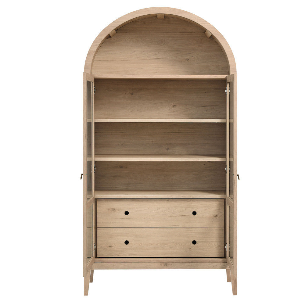 Modway Nolan 74" Tall Wide Arched Storage Display Cabinet by Modway-EEI-7168