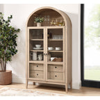 Modway Nolan 74" Tall Wide Arched Storage Display Cabinet by Modway-EEI-7168