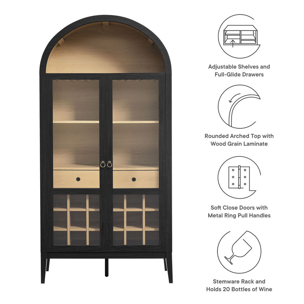 Modway Nolan Arched Bar Cabinet by Modway-EEI-7203