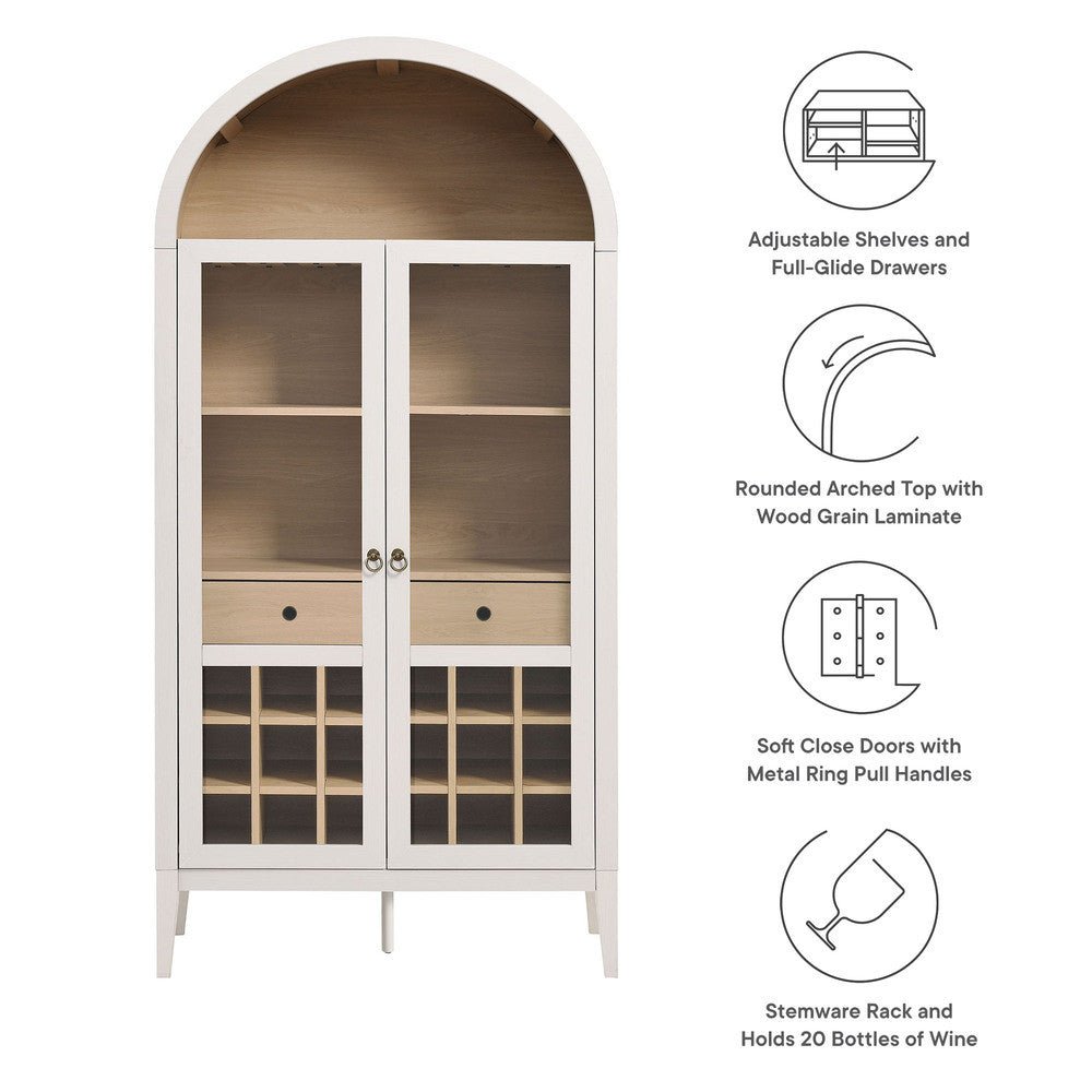 Modway Nolan Arched Bar Cabinet by Modway-EEI-7203