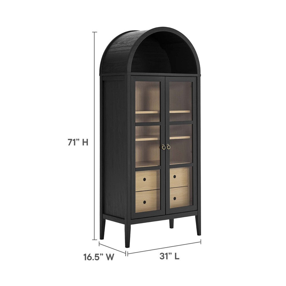 Modway Nolan Tall Arched Storage Display Cabinet by Modway-EEI-6639