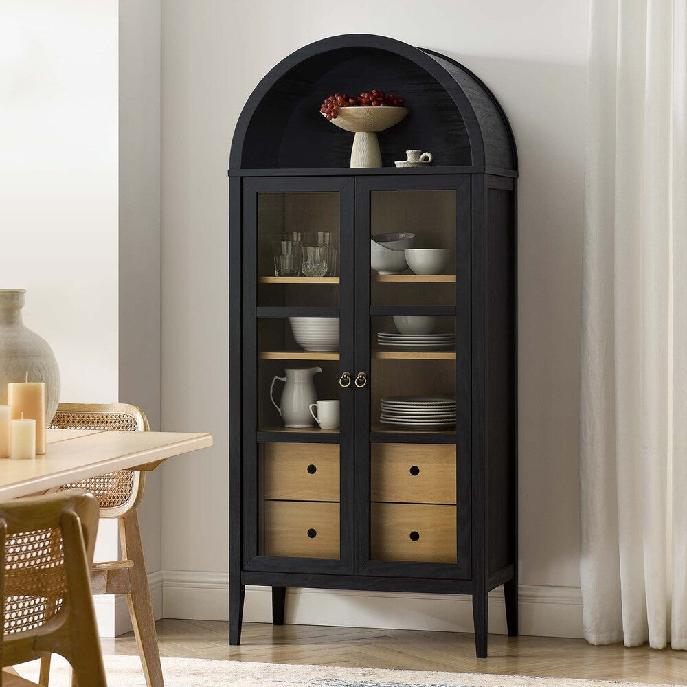 Modway Nolan Tall Arched Storage Display Cabinet by Modway-EEI-6639