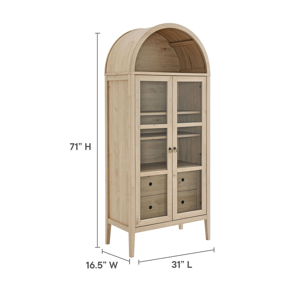 Modway Nolan Tall Arched Storage Display Cabinet by Modway-EEI-6639