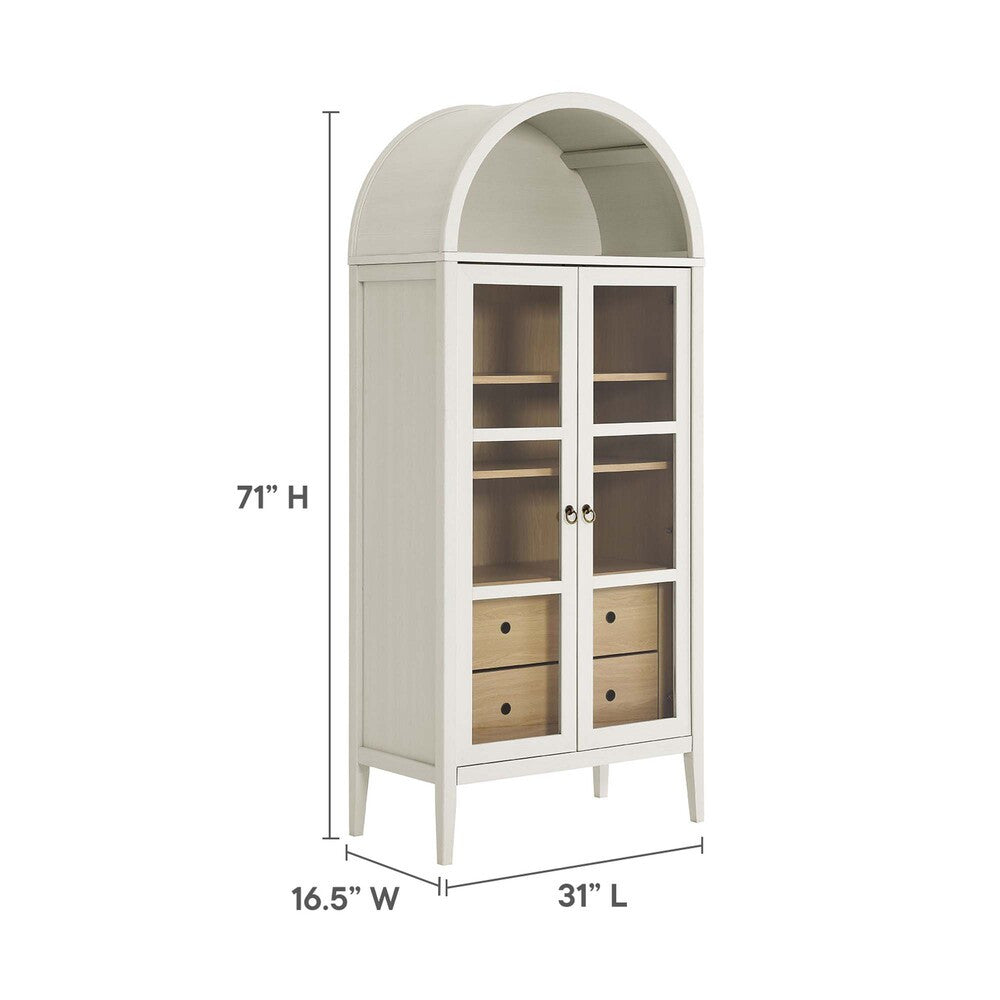 Modway Nolan Tall Arched Storage Display Cabinet by Modway-EEI-6639