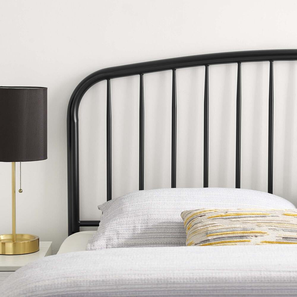 MOD-6151-BLK Nova Metal King Headboard by Modway