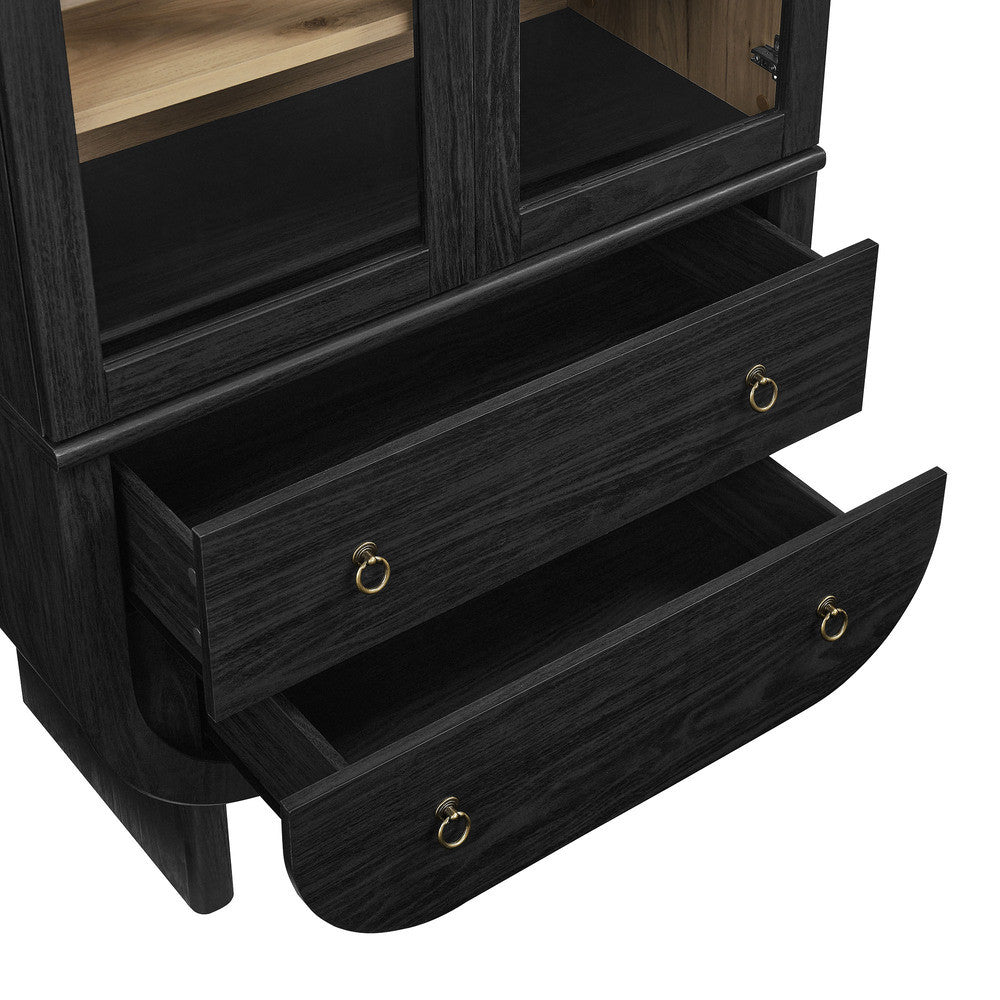Modway Nyx Arched Display Cabinet by Modway-EEI-7216-BLK-LOA