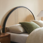 Modway Odette Queen Arched Rattan Cane Platform Bed by Modway-MOD-7214