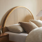 Modway Odette Queen Arched Rattan Cane Platform Bed by Modway-MOD-7214