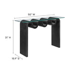 EEI-6901 Ondine Glass Top 50" Console Table by Modway