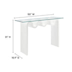 EEI-6901 Ondine Glass Top 50" Console Table by Modway