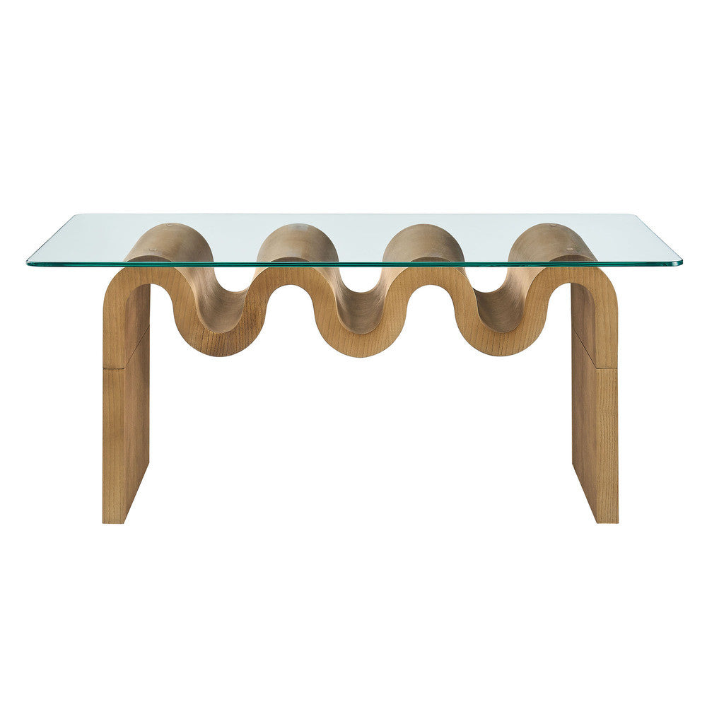 EEI-6900 Ondine Glass Top Coffee Table by Modway
