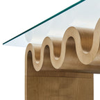 EEI-6900 Ondine Glass Top Coffee Table by Modway