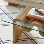 EEI-6900 Ondine Glass Top Coffee Table by Modway