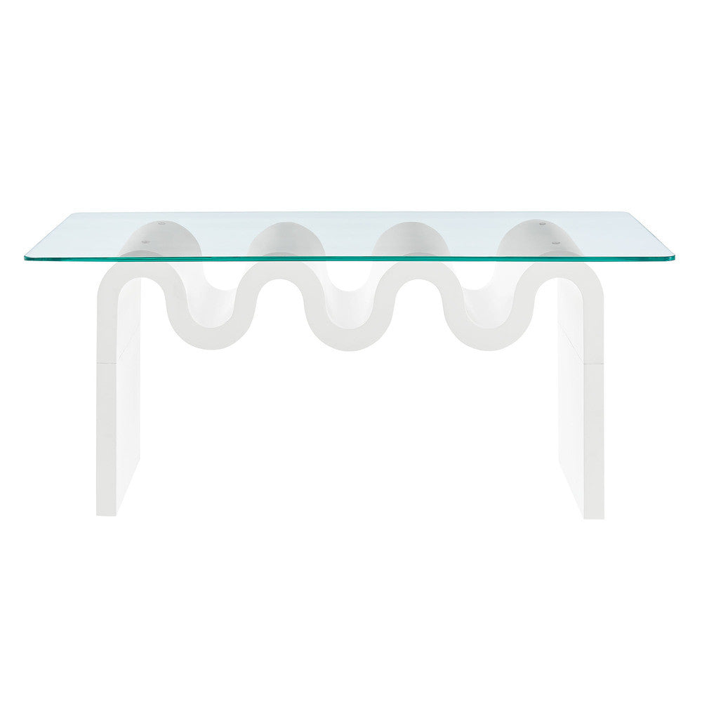 EEI-6900 Ondine Glass Top Coffee Table by Modway