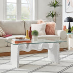 EEI-6900 Ondine Glass Top Coffee Table by Modway