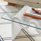 EEI-6900 Ondine Glass Top Coffee Table by Modway