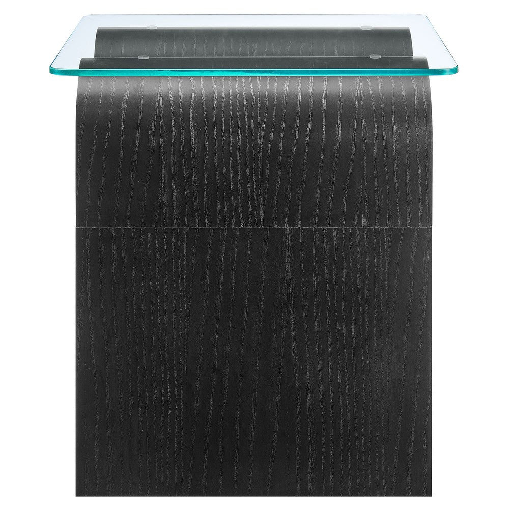 EEI-6902 Ondine Glass Top Side Table by Modway