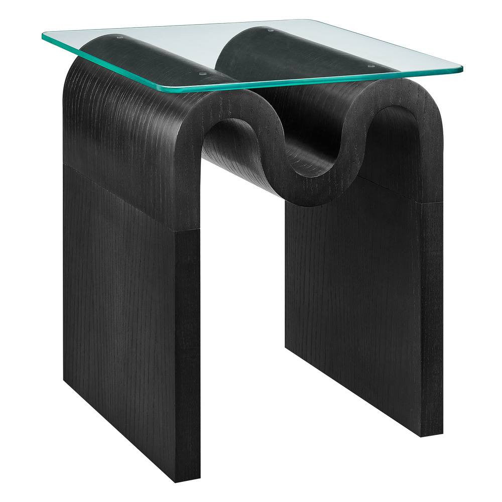 EEI-6902 Ondine Glass Top Side Table by Modway