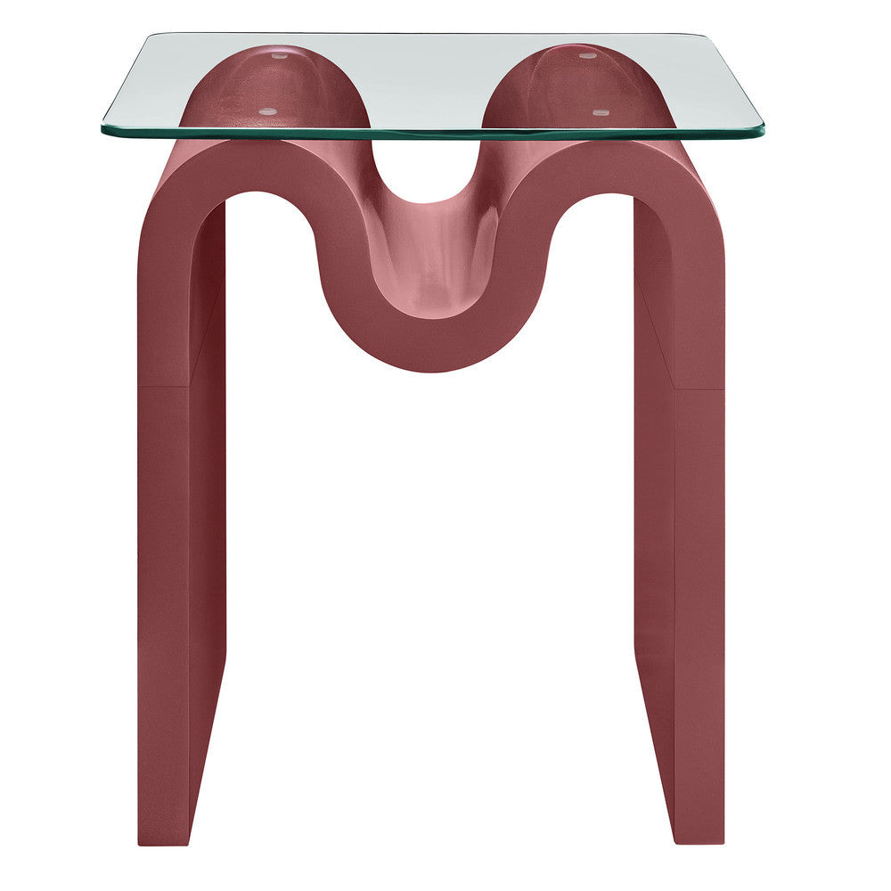 EEI-6902 Ondine Glass Top Side Table by Modway