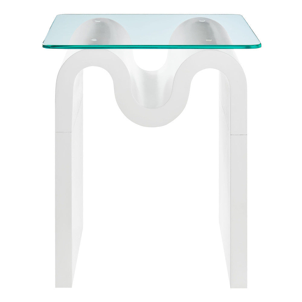 EEI-6902 Ondine Glass Top Side Table by Modway
