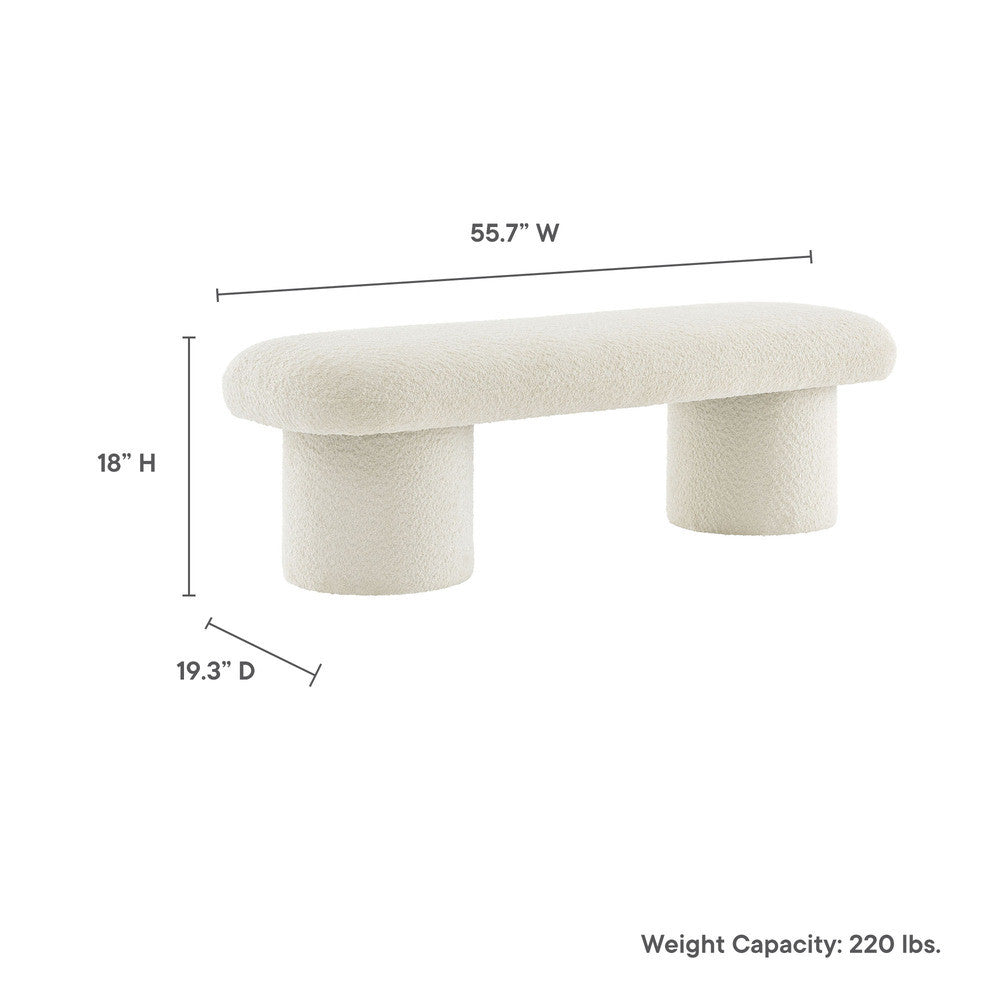 EEI-7084 Orla Chenille Upholstered Bench by Modway