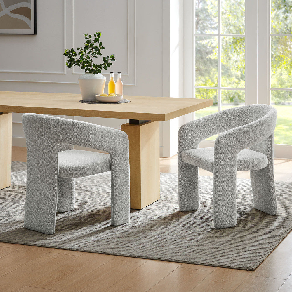 Modway Oslo Barrel Fabric Upholstered Dining Accent Chair by Modway-EEI-7224