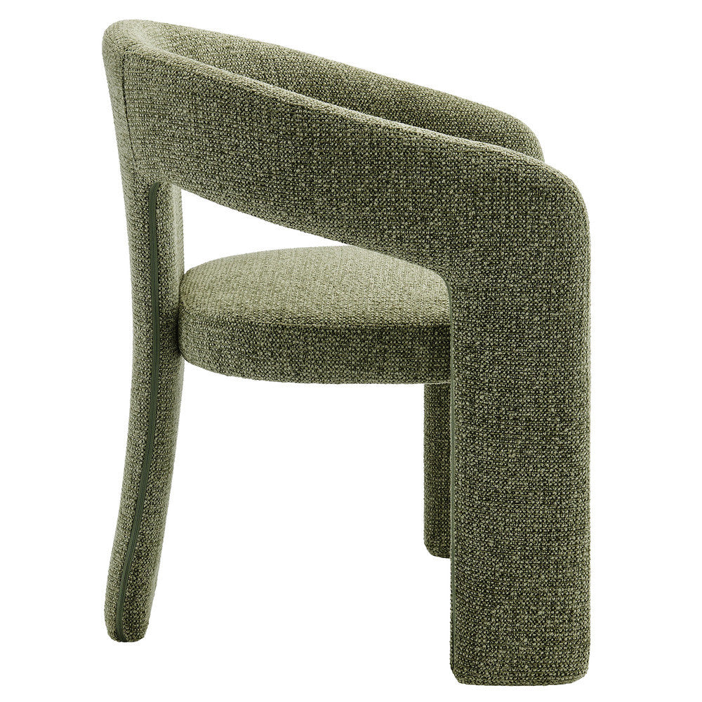 Modway Oslo Barrel Fabric Upholstered Dining Accent Chair by Modway-EEI-7224