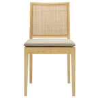 Modway Ovard Wood and Rattan Dining Chair by Modway-EEI-7288-NAT-BEI