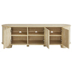 EEI-7016-TRA Overture 63" Oval Faux Travertine TV Stand by Modway