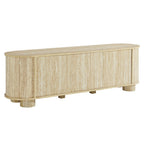 EEI-7016-TRA Overture 63" Oval Faux Travertine TV Stand by Modway