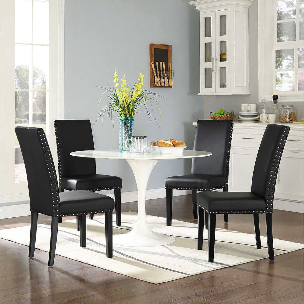 Modway Parcel Dining Faux Leather Side Chair by Modway-EEI-1491