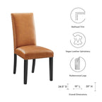 Modway Parcel Dining Faux Leather Side Chair by Modway-EEI-1491