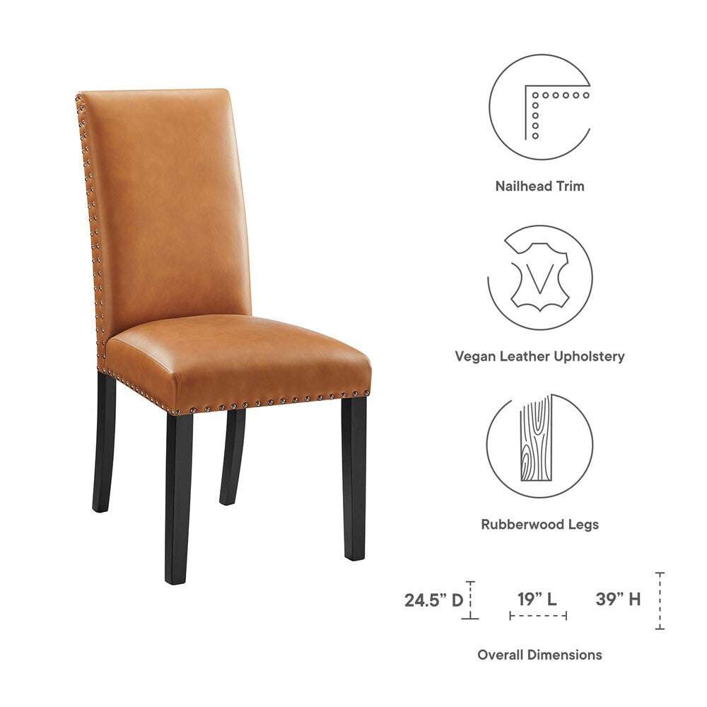 Modway Parcel Dining Faux Leather Side Chair by Modway-EEI-1491